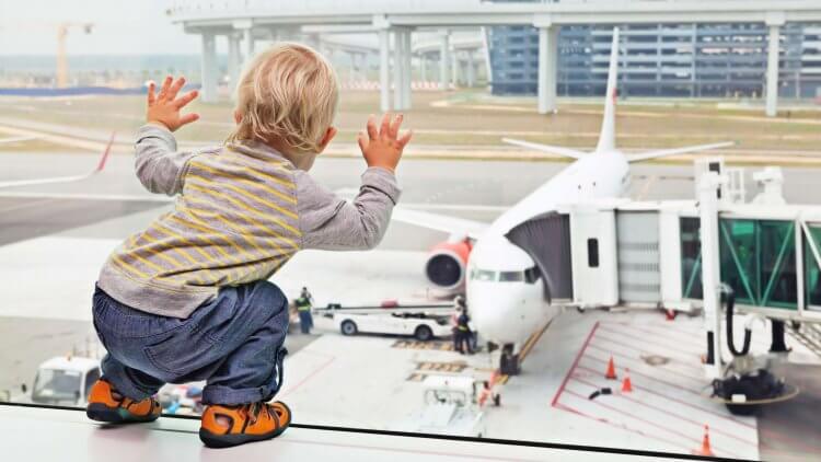 Airline travel with baby is no joke, but totally do-able. Learn my tips for traveling with your baby to make the trip enjoyable and fuss free for everyone.