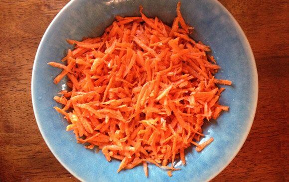Grated Carrots, Three Ways