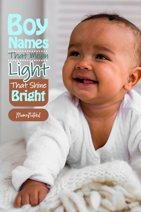 Boy Names That Mean Light And Shine Bright Mama Natural