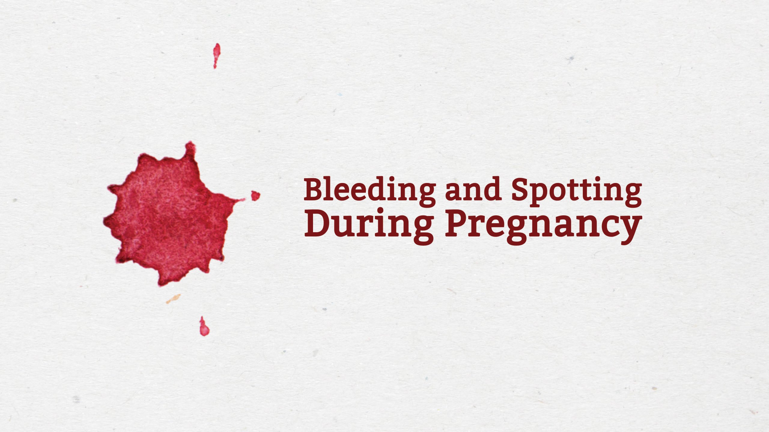 what does spotting look like in early pregnancy