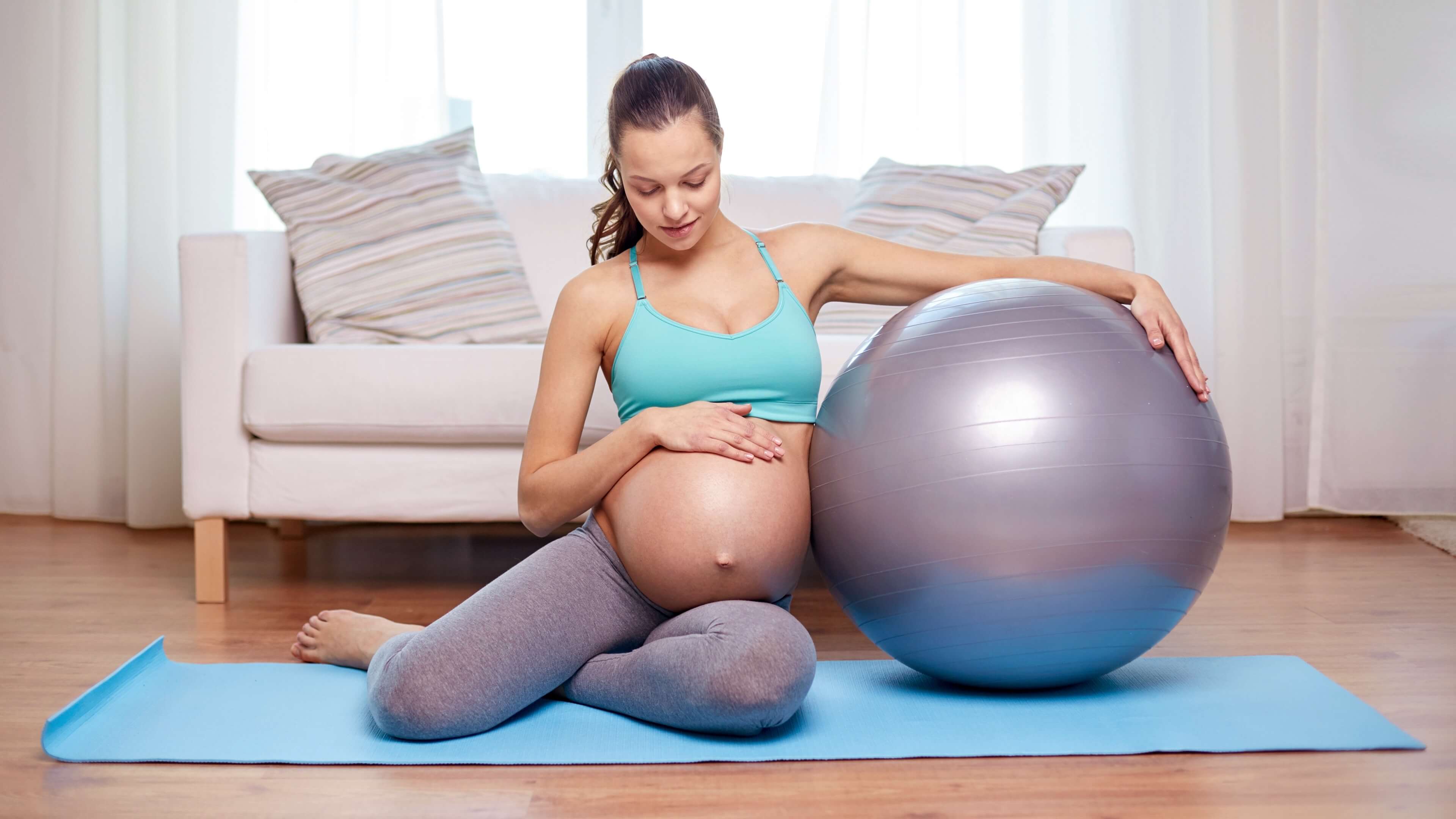 Pregnancy Ball Benefits Fitness Lag