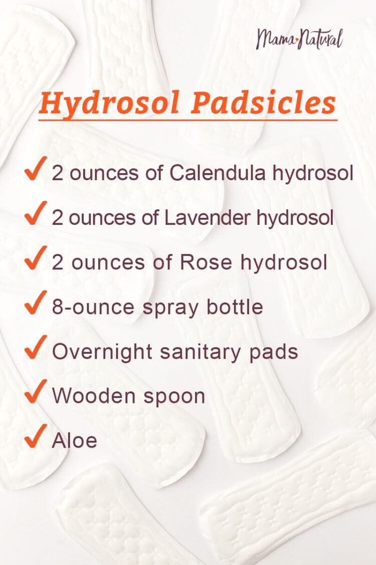 Padsicles: A MUST for Postpartum Pain Relief - Mama Natural