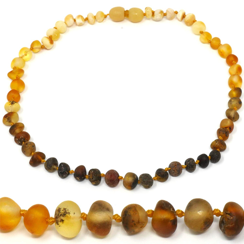amber beads and teething