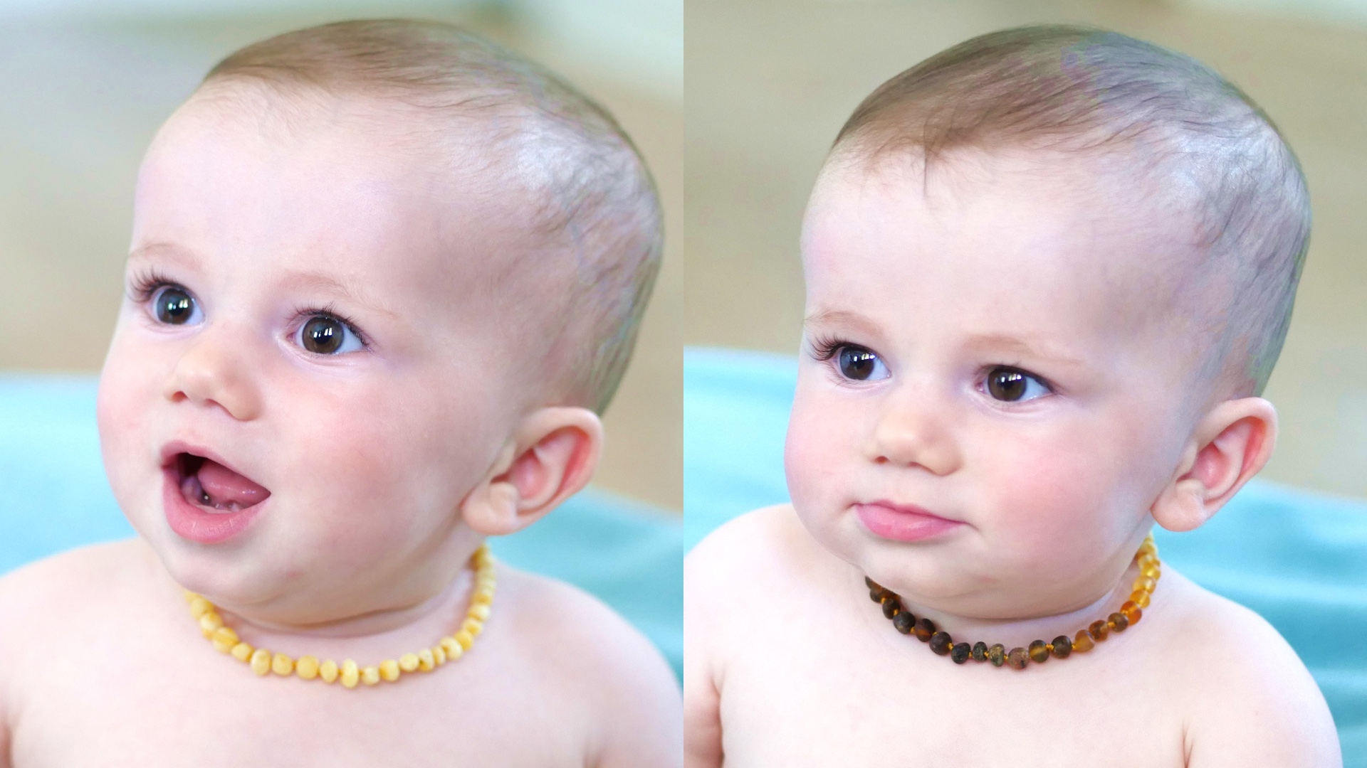 Amber bracelet & anklet - Baby & kids - 14 cm - Zoenvoorgust.com – Zoen  voor Gust