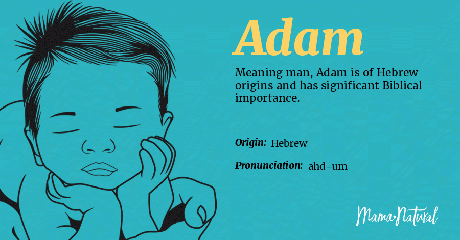 Adam Name Meaning Origin Popularity Boy Names Like Adam Mama Natural