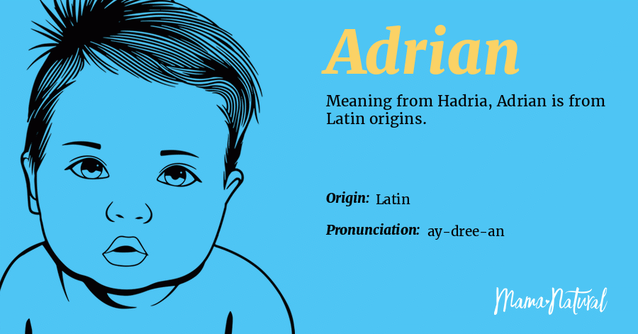 Adrian Name Meaning Origin Popularity Boy Names Like Adrian Mama 