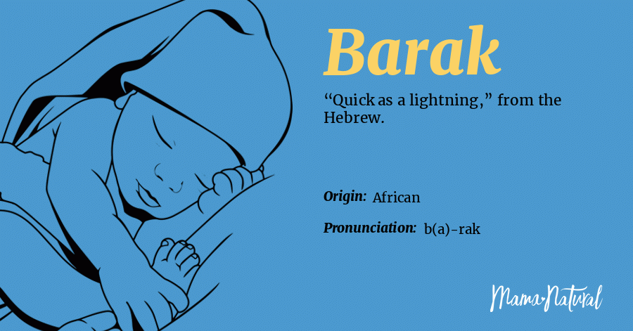 Where Does The Name Barak Come From