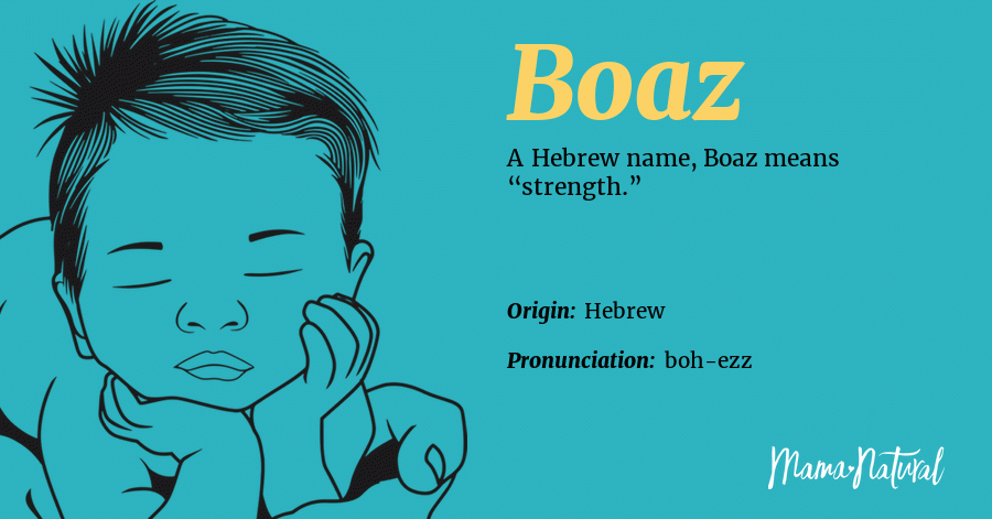 Boaz Name Meaning Origin Popularity Boy Names Like Boaz Mama Natural