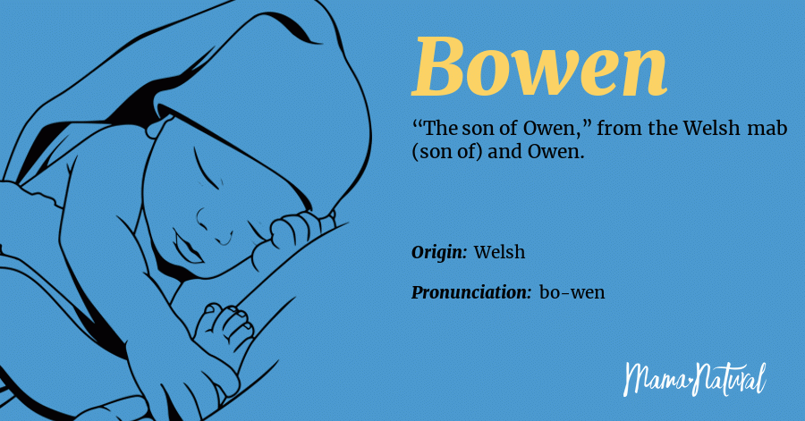 What does Bowen mean as a name?