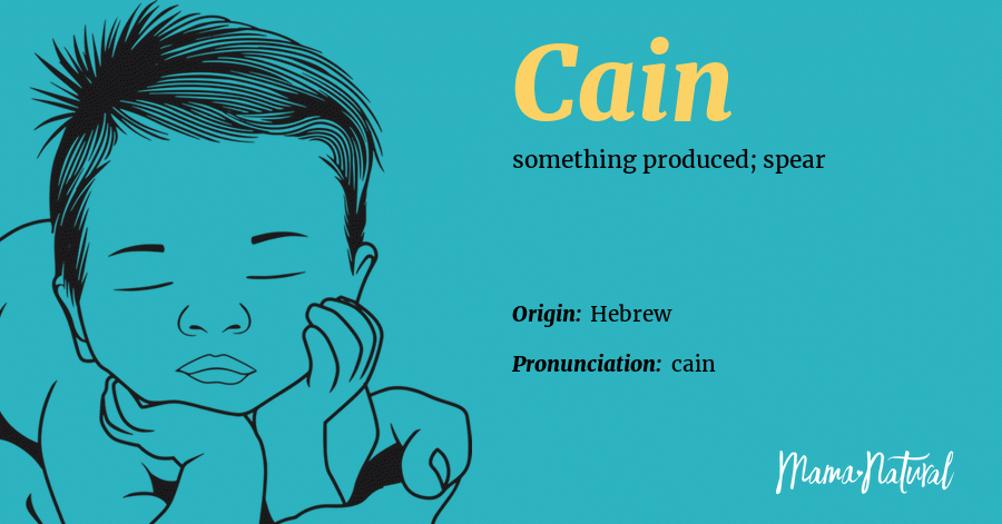 Cain Name Meaning Origin Popularity Boy Names Like Cain Mama Natural