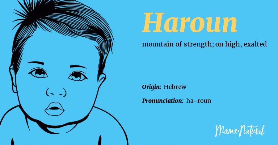 Haroun Name Meaning Origin Popularity Boy Names Like Haroun Mama Natural