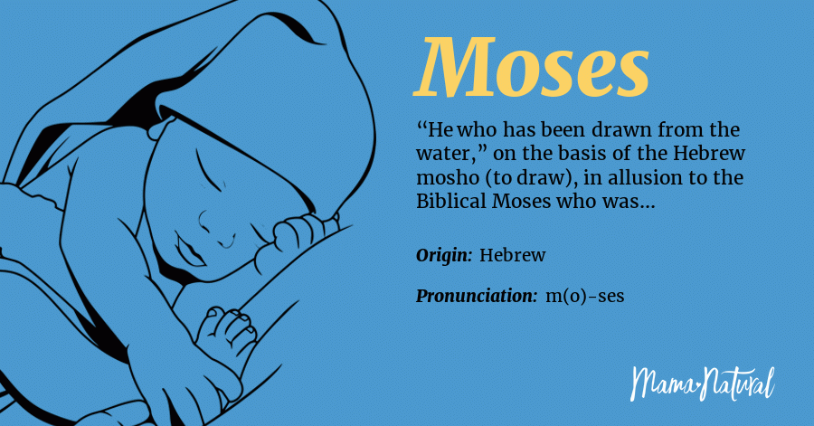 Moses Name Meaning Origin Popularity Boy Names Like Moses Mama Natural