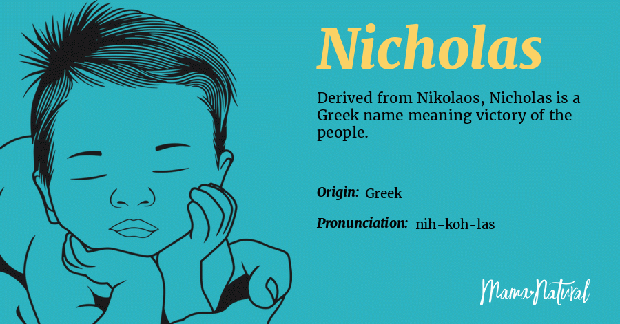 Nicholas Name Meaning Origin Popularity Boy Names Like Nicholas 