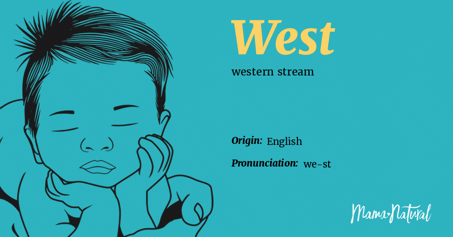  West Name Meaning Origin Popularity Boy Names Like West Mama Natural