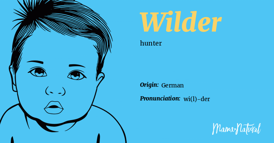 Wilder Name Meaning Origin Popularity Boy Names Like Wilder Mama Natural