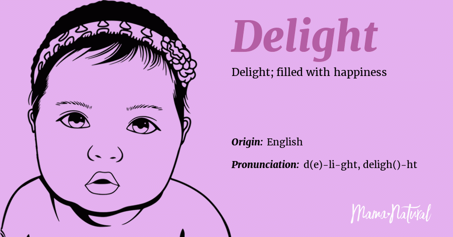 Delight Name Meaning, Origin, Popularity, Girl Names Like Delight ...