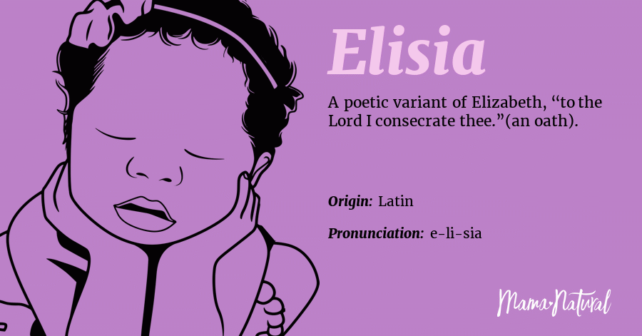 Elisia Name Meaning, Origin, Popularity, Girl Names Like Elisia - Mama ...