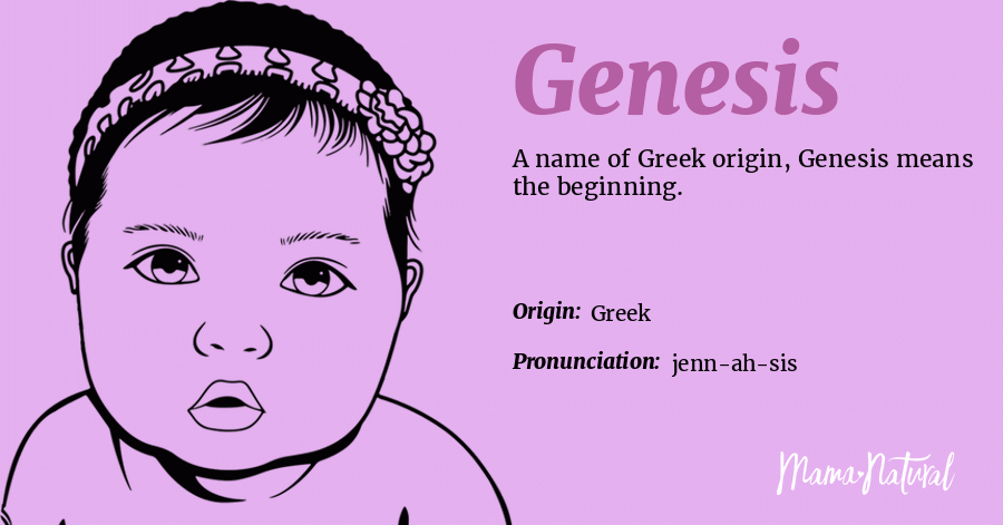 Genesis Name Meaning Origin Popularity Girl Names Like Genesis 