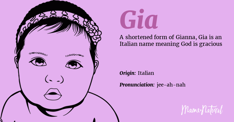 Gia Name Meaning Origin Popularity Girl Names Like Gia Mama Natural