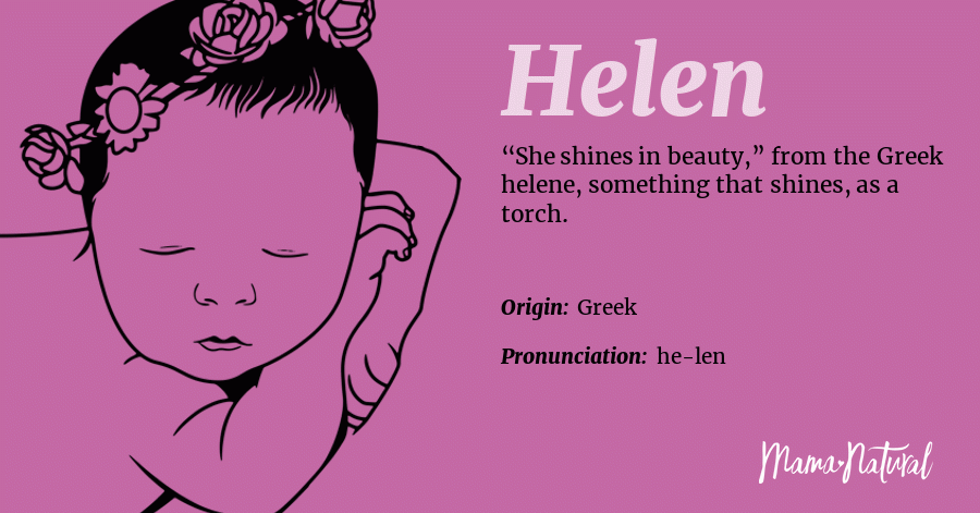 Helen Name Meaning Origin Popularity Girl Names Like Helen Mama 