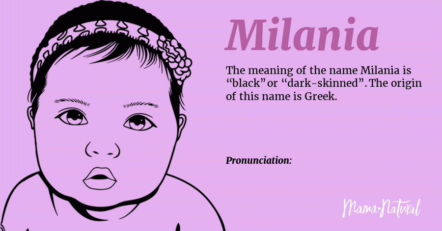 What Origin Is The Name Milania