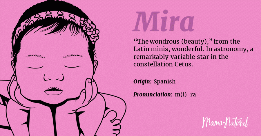 Mira Name Meaning, Origin, Popularity, Girl Names Like Mira - Mama Natural