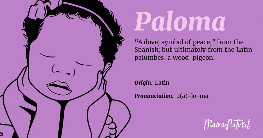 Paloma Name Meaning Origin Popularity Girl Names Like Paloma Mama 