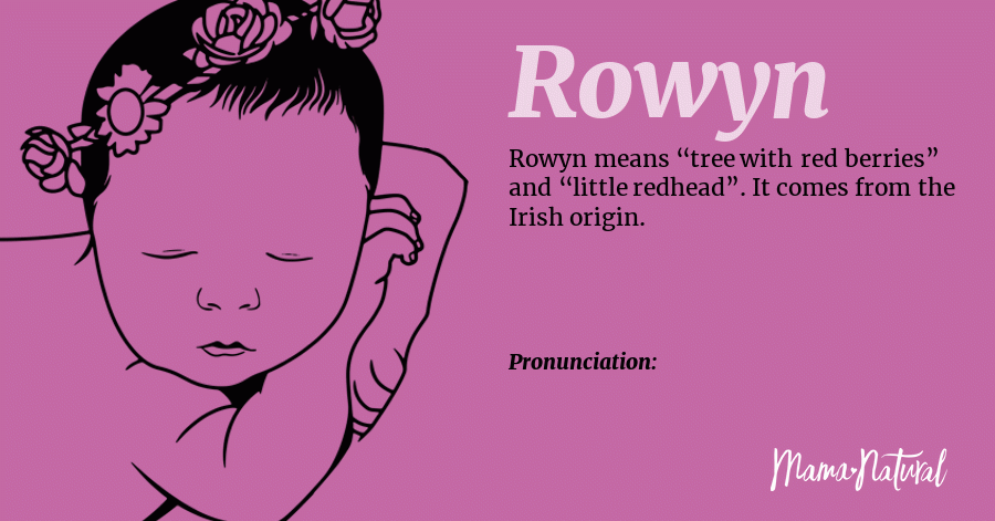 Rowyn Name Meaning Origin Popularity Girl Names Like Rowyn Mama Natural