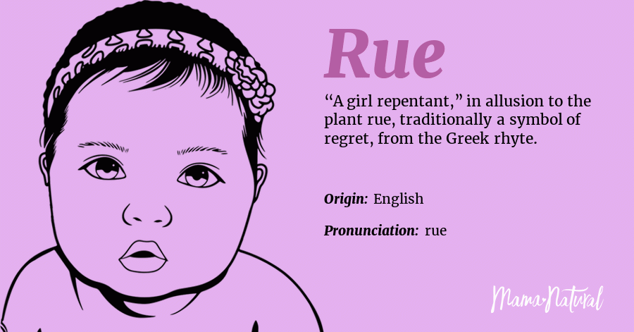 Rue Name Meaning Origin Popularity Girl Names Like Rue Mama Natural