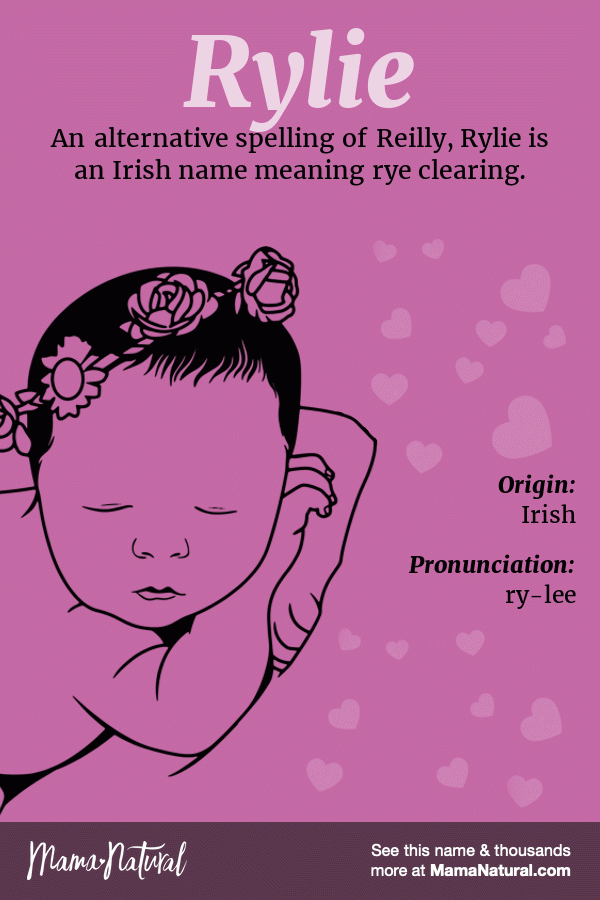 Rylie Name Meaning Origin Popularity Girl Names Like Rylie Mama Natural 