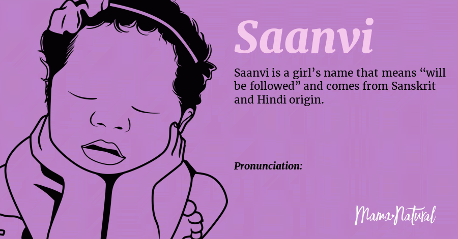 What Does Sanvi Mean In English