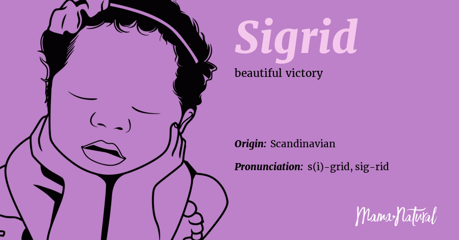 Sigrid Name Meaning Origin Popularity Girl Names Like Sigrid Mama Natural 