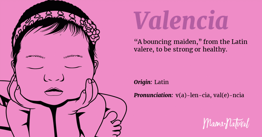 Valencia Name Meaning, Origin, Popularity, Girl Names Like Valencia ...